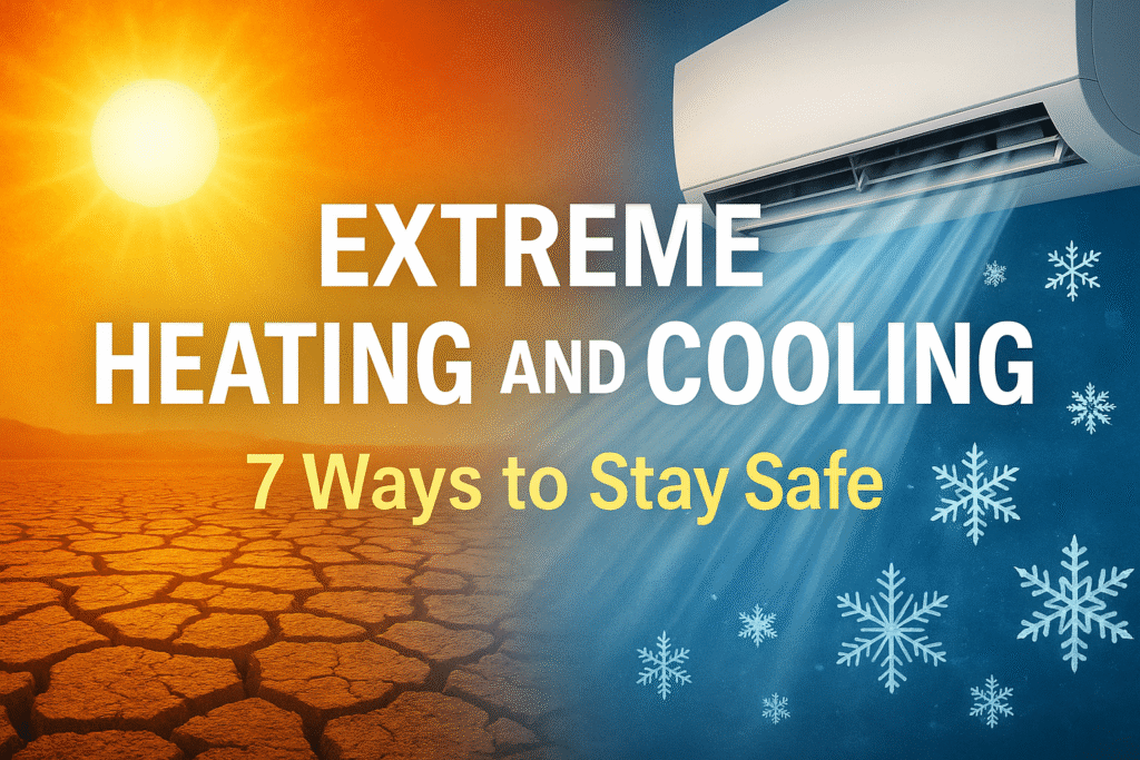 extreme heating and cooling