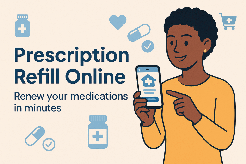 prescription refill online